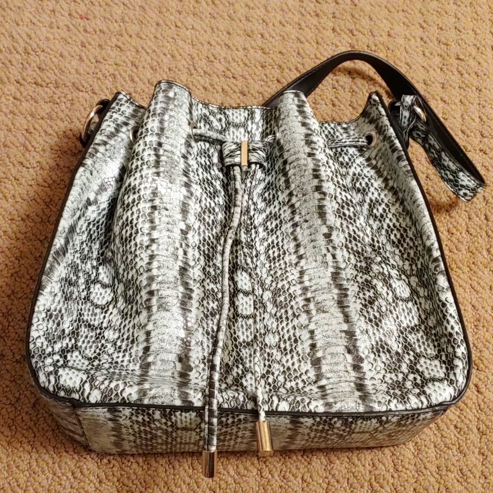 Nine West Faux snakeskin bag